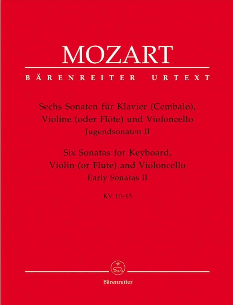 6 Sonatas K10-15 Vln & Pno